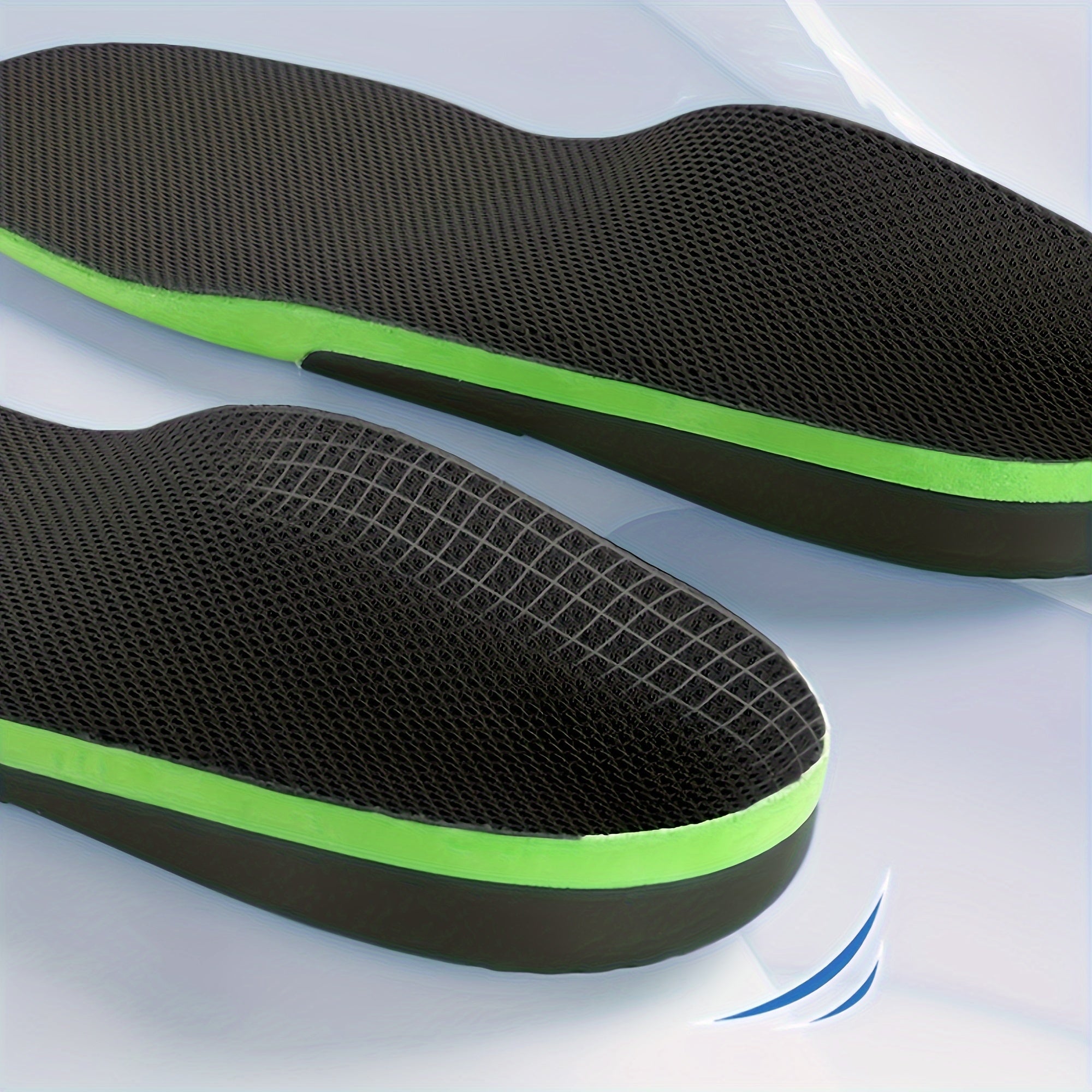 Unisex Sweat-Absorbent EVA Foam Insoles for Sports and Flat Shoes