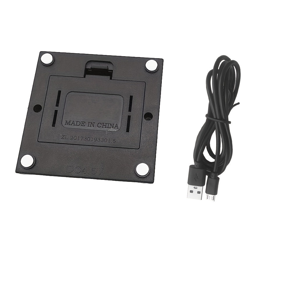 LED Light Base for 3D Crystals Touch-Sensitive Color Changing USB Rechargeable Acrylic Glass