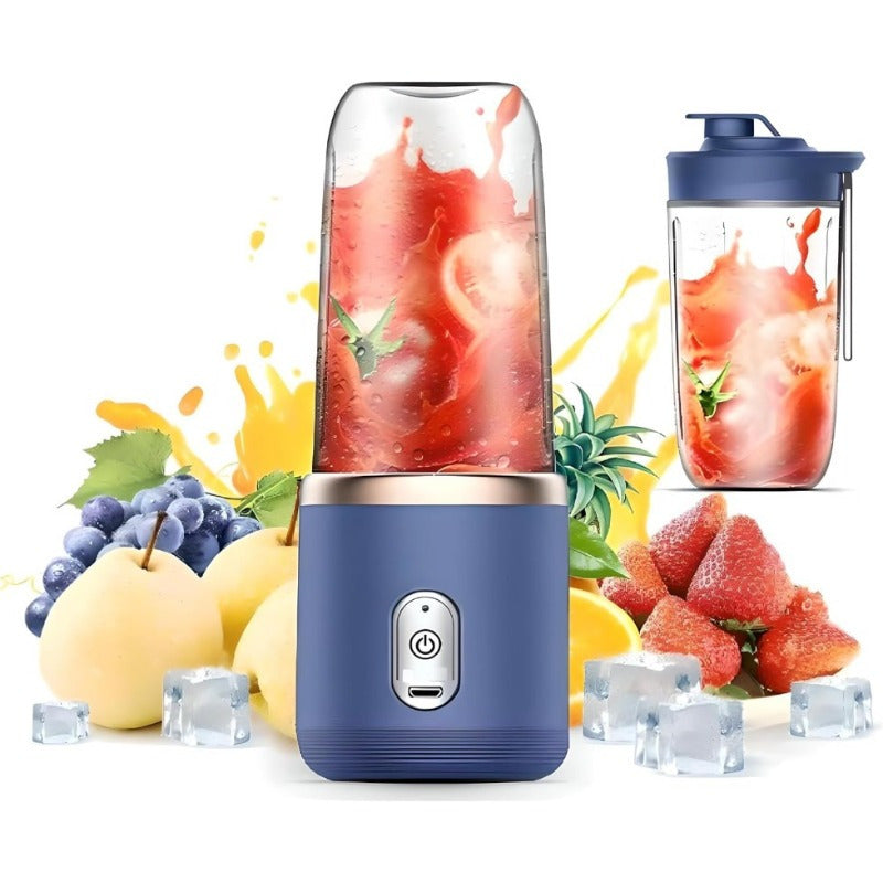 Portable Mini Blender Cup USB Rechargeable for Smoothies and Shakes