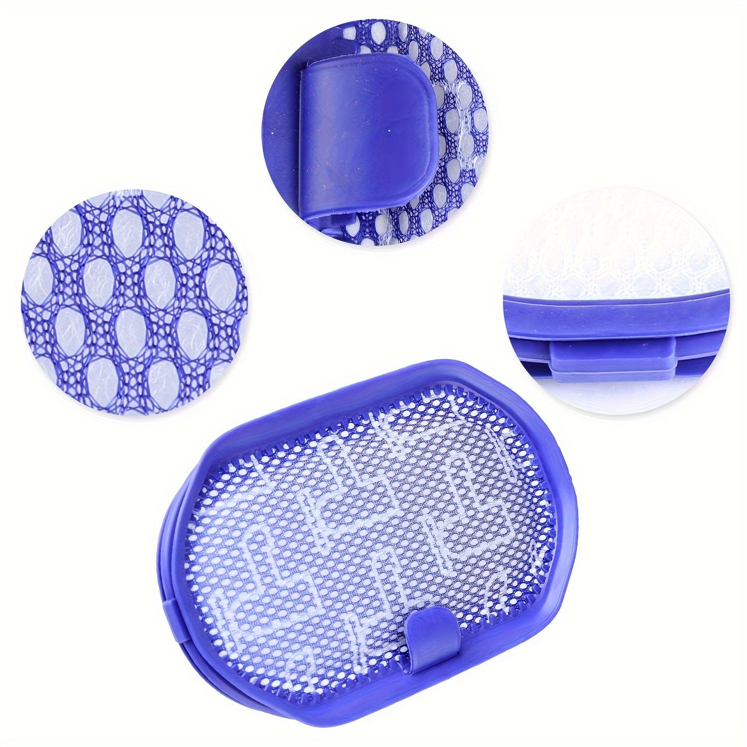 Yuvilishi mumkin bo'lgan old filtrlar va qo'l changyutgichlar uchun almashtirish kartuşlari.