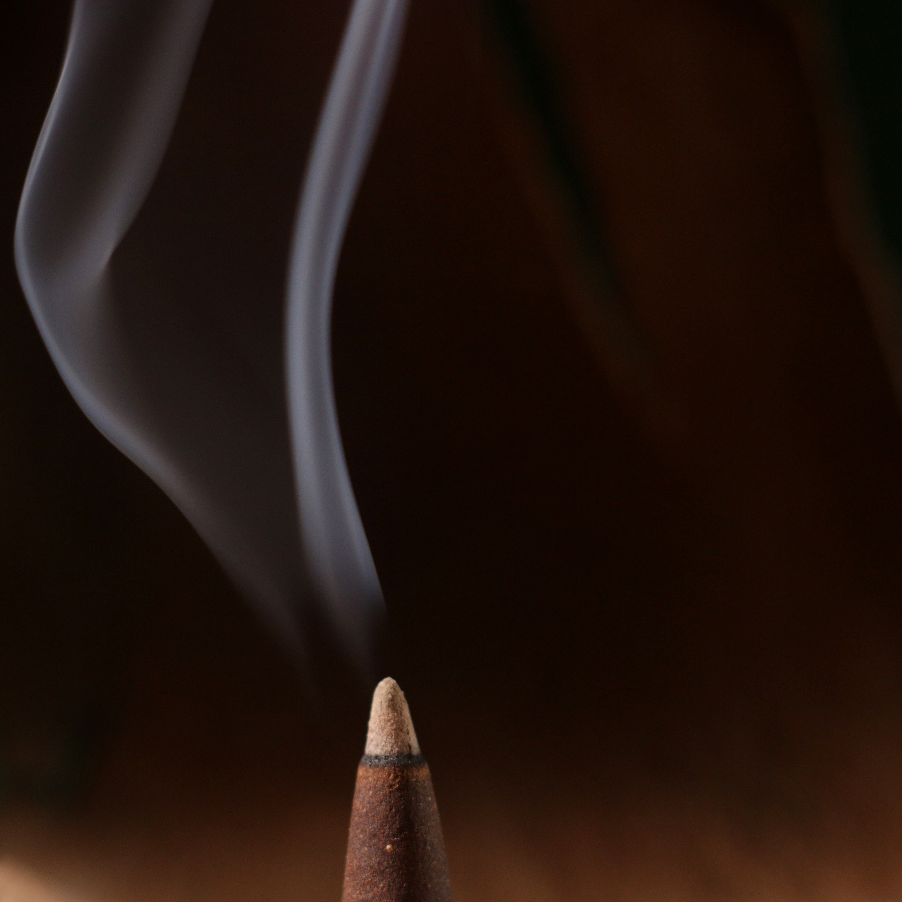 5/10 piezas de conos de incienso de madera con canela de manzana para aromaterapia, meditación, yoga y hogar