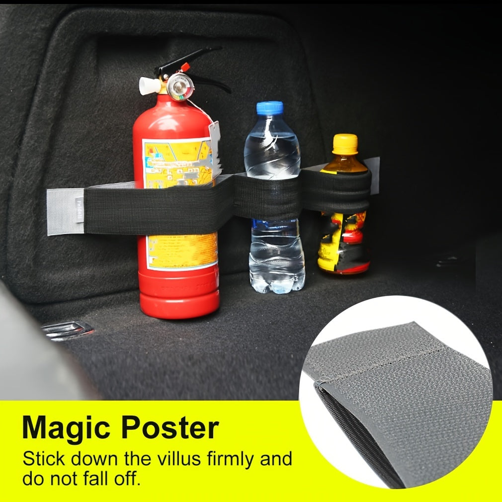 Car Trunk Organizer Strap Fixing Belt Storage Bag Elastic Auto Accessories