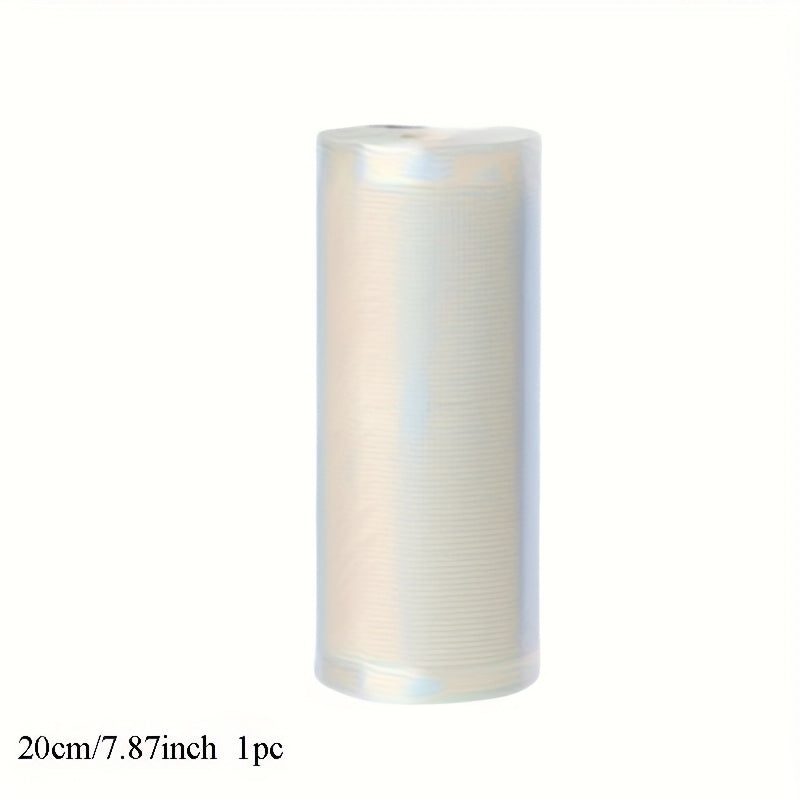 Мешки для вакуумных упаковщиков различных размеров (12/15/20/25 см x 118 дюймов), изготовленные из прочного материала PE+PA. Прозрачные, разрывостойкие и безопасные для продуктов питания. Идеальны для су-видео и хранения в домашней кухне.