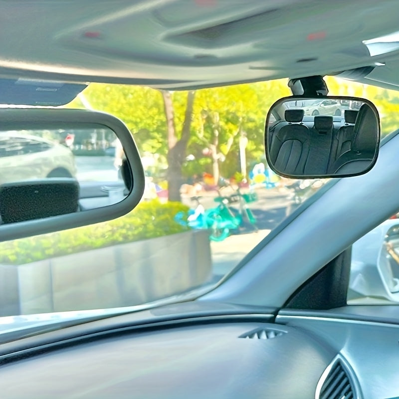 Shatterproof Convex Rear-Facing Car Mirror Made of ABS for Baby Monitoring