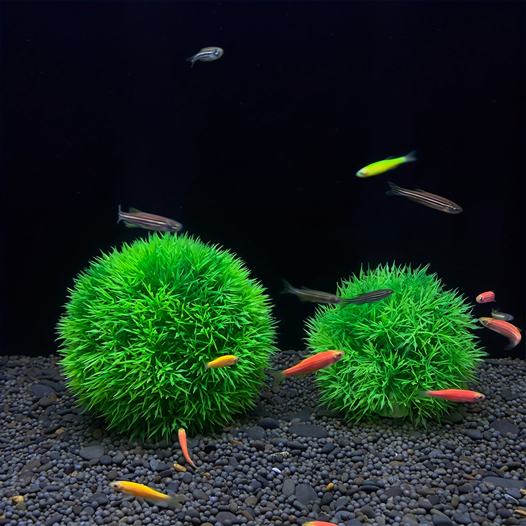 Artificial PVC Alternanthera Grass Ball for Aquarium Decoration