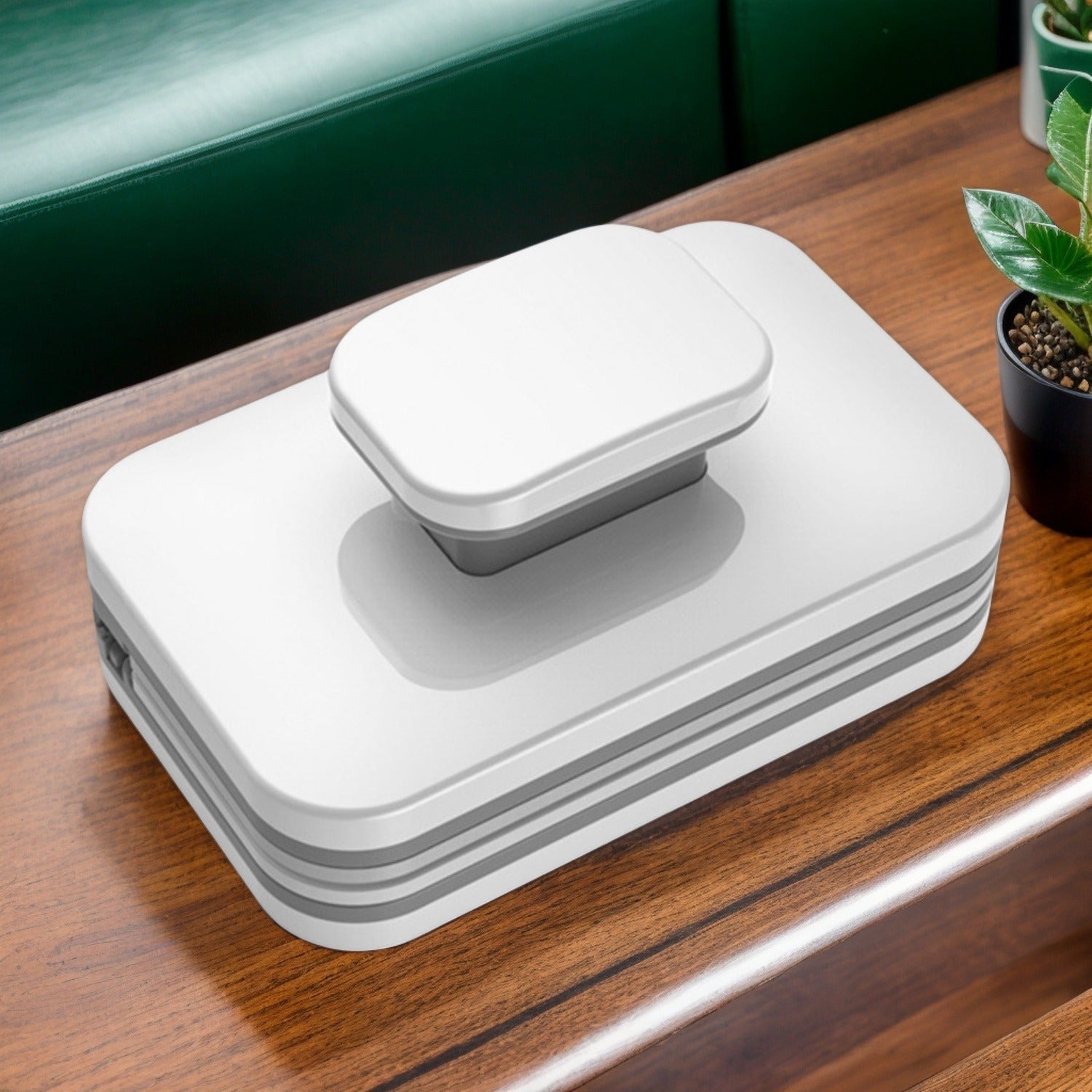 High-Rise Magnetic Window Cleaner Double-Sided Glass Cleaner with Safety Rope