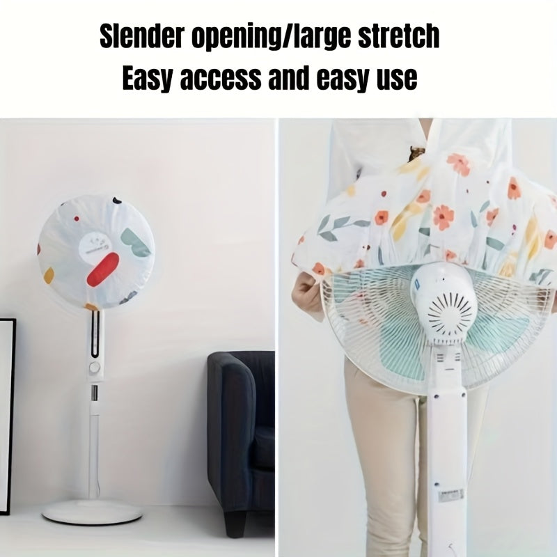 10-Piece Oversized Thickened Plastic Dust Cover Set for Fans and Air Conditioners