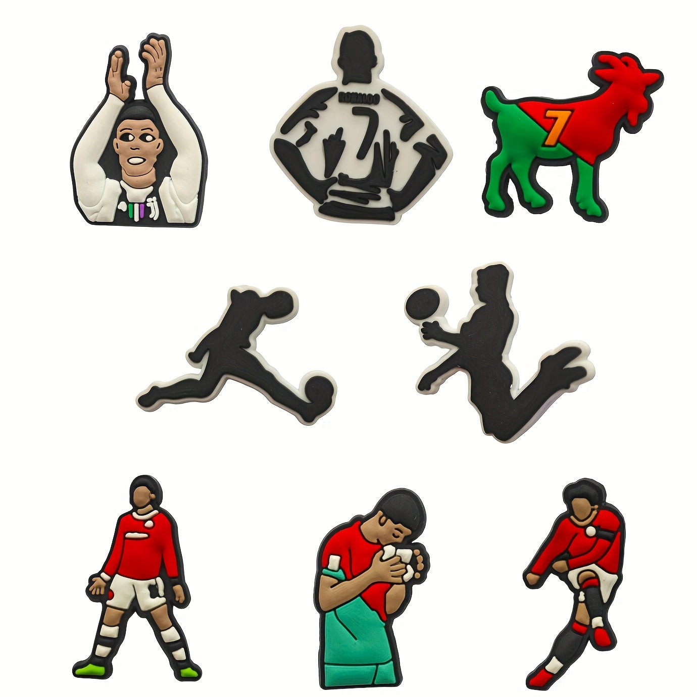 Kids Adults Summer Shoe Charms for Clogs Decorative Accessories Pack of 8/18