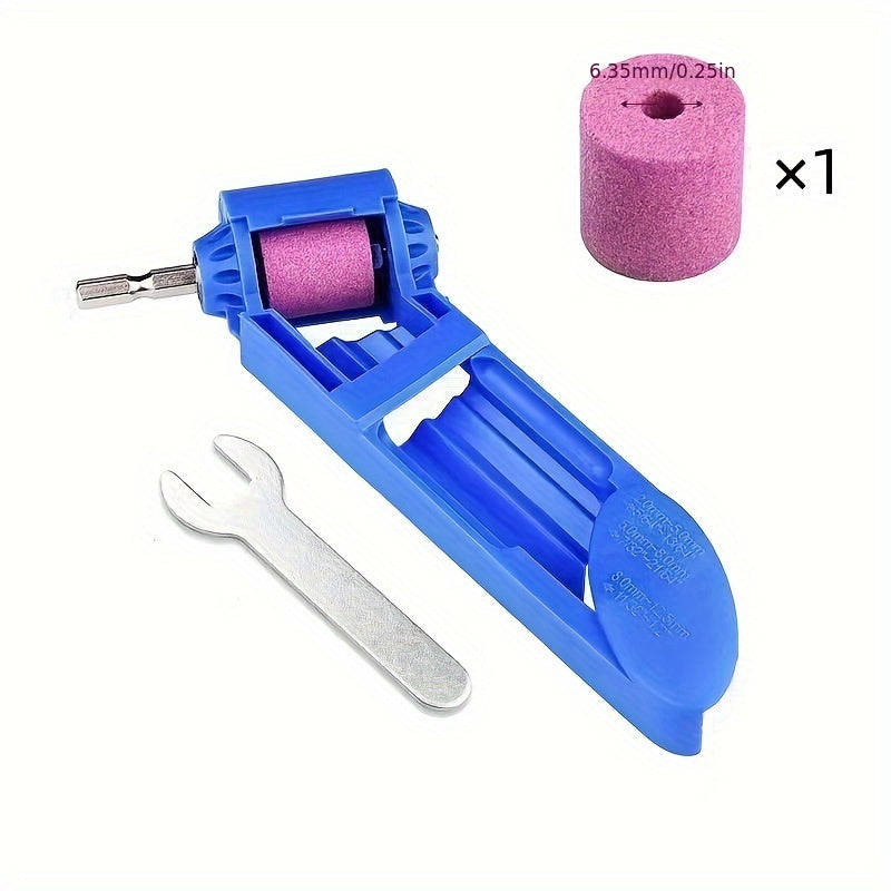 Diamond Drill Bit Sharpener, Twist Drill Polishing Tool with Fixed Angle