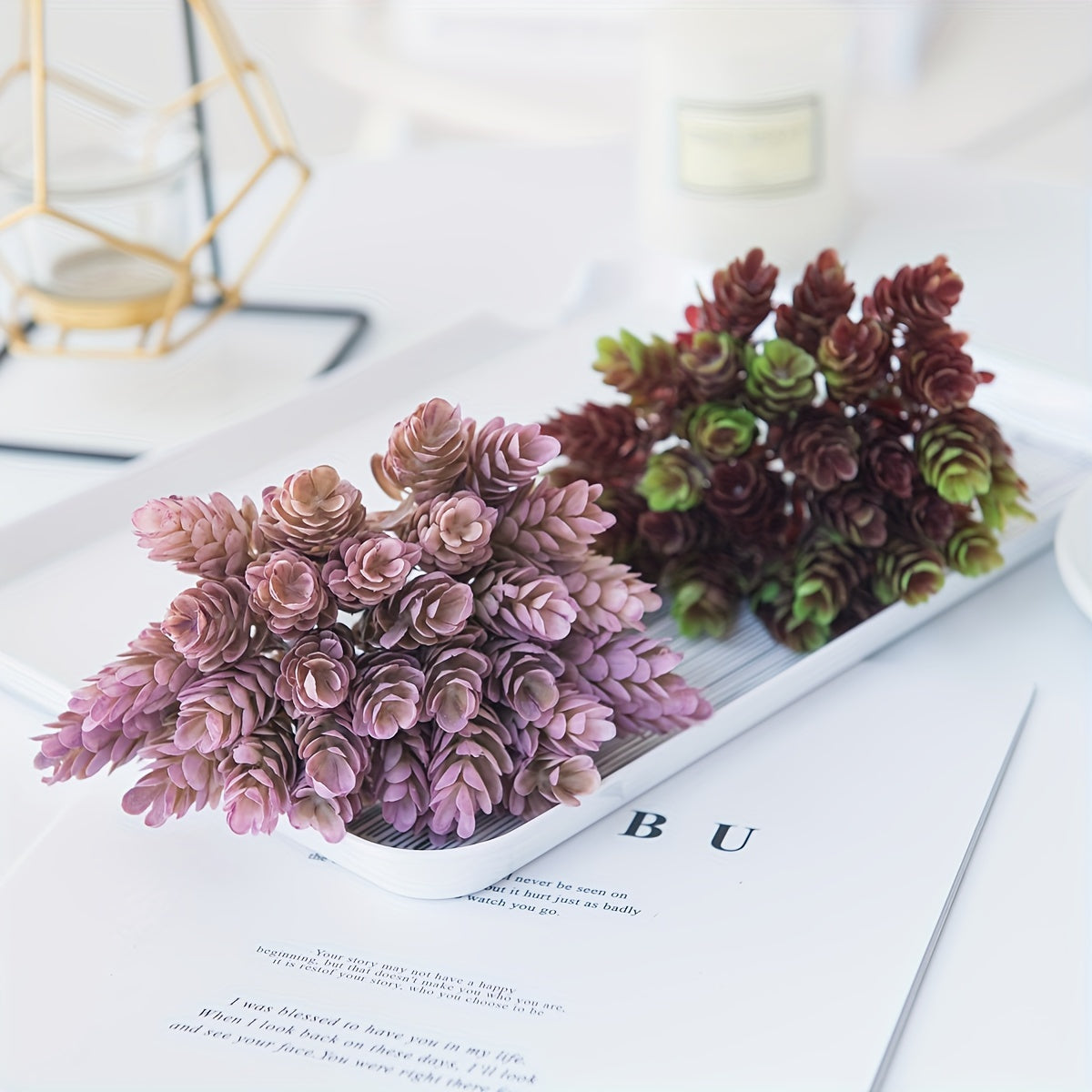 6-18 шт. Искусственные букеты травы ананаса для домашнего декора, сада и свадеб. Идеально подходит для Рождества и осени, также подходит для проектов DIY.