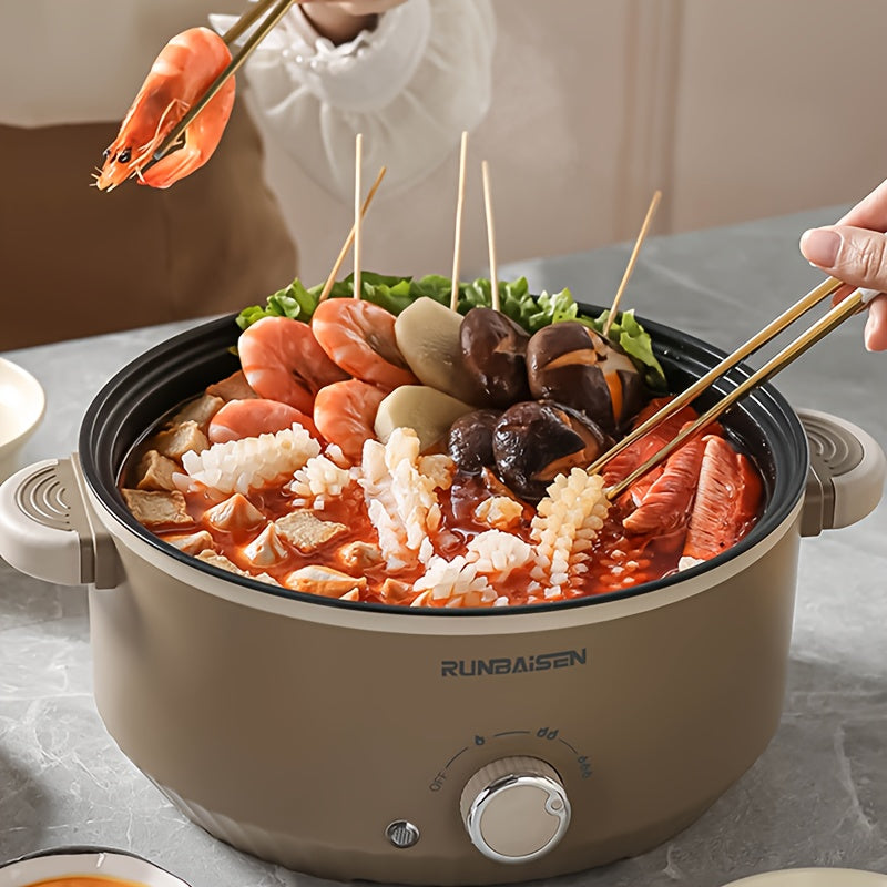 Electric Boiling Pot 220V-240V Food Contact Safe PP Material European Plug