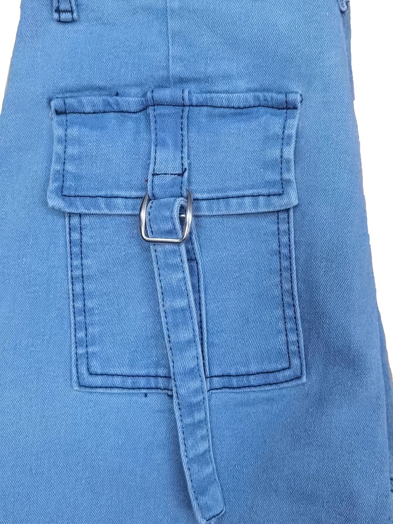 Jeans vaqueros ajustados de talla grande para mujer con alto estiramiento y piernas cortas