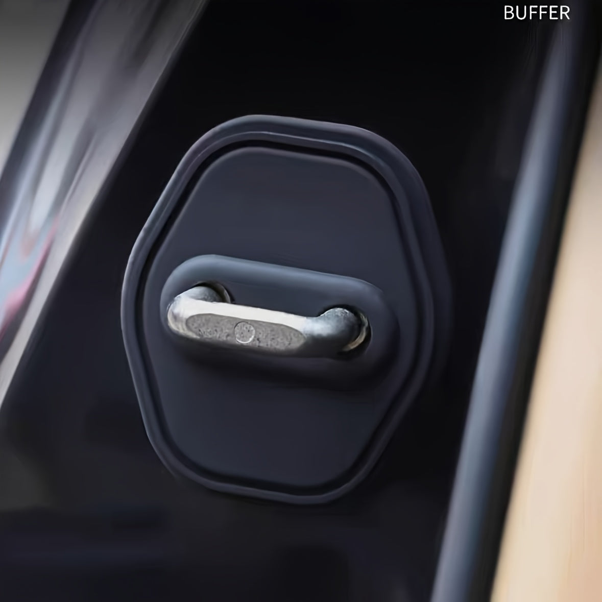 Cubierta de silicona para cerradura de puerta de coche, resistente a arañazos, duradera, accesorio, lado derecho