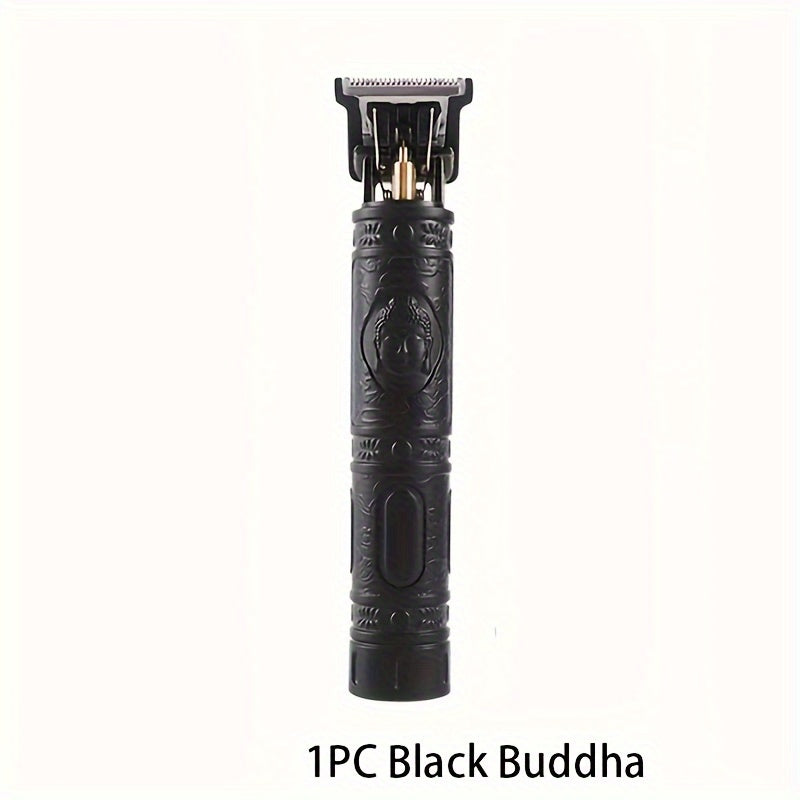 Retro T9 uslubidagi yangilangan elektr soch kesgich, ikki tomonlama qirqish boshiga ega