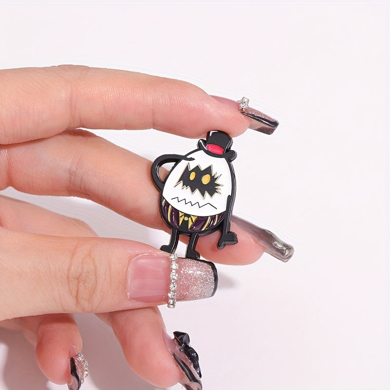 Vampire Bat Enamel Pin for Men Halloween Backpack Hat Brooch Decorative Accessory