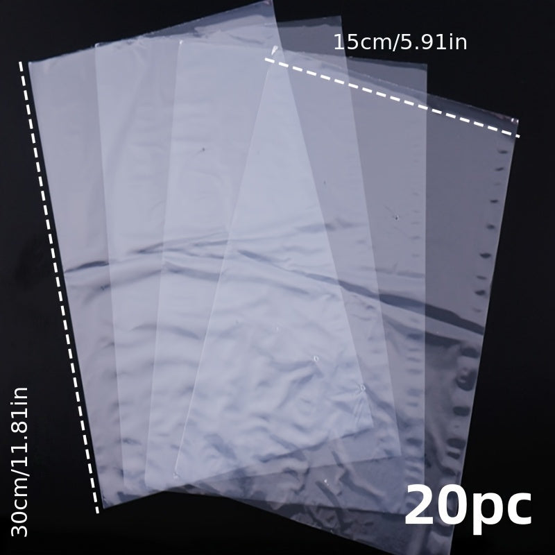 Oʻrmon uchun 20 dona PVC issiqlik qisqaradigan film, kosmetika, kitoblar, elektrsiz yoping sumkalar