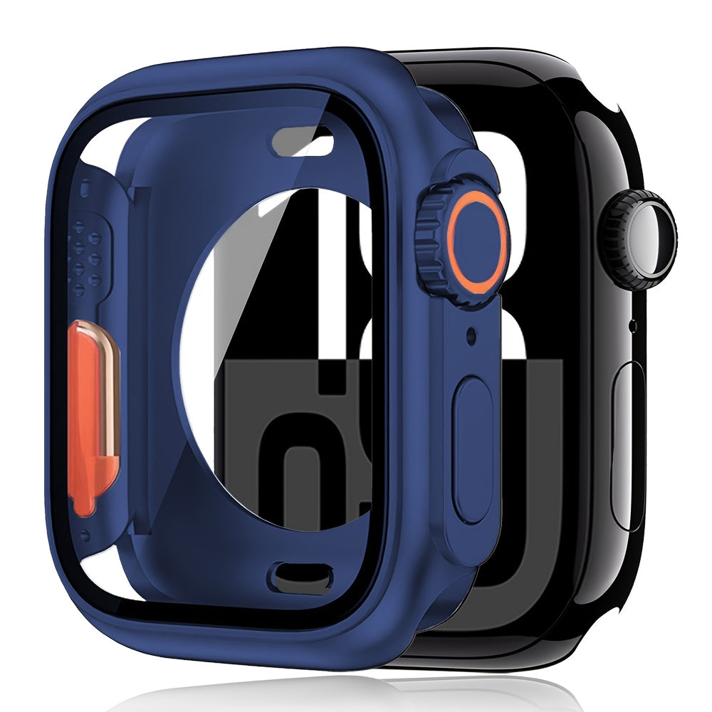 Titanium Protective Case for Apple Watch Series 10 46mm 42mm with Screen Protector