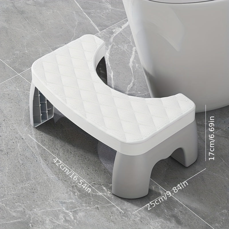 Taburete de inodoro impermeable para adultos, accesorio de baño Squatty Potty