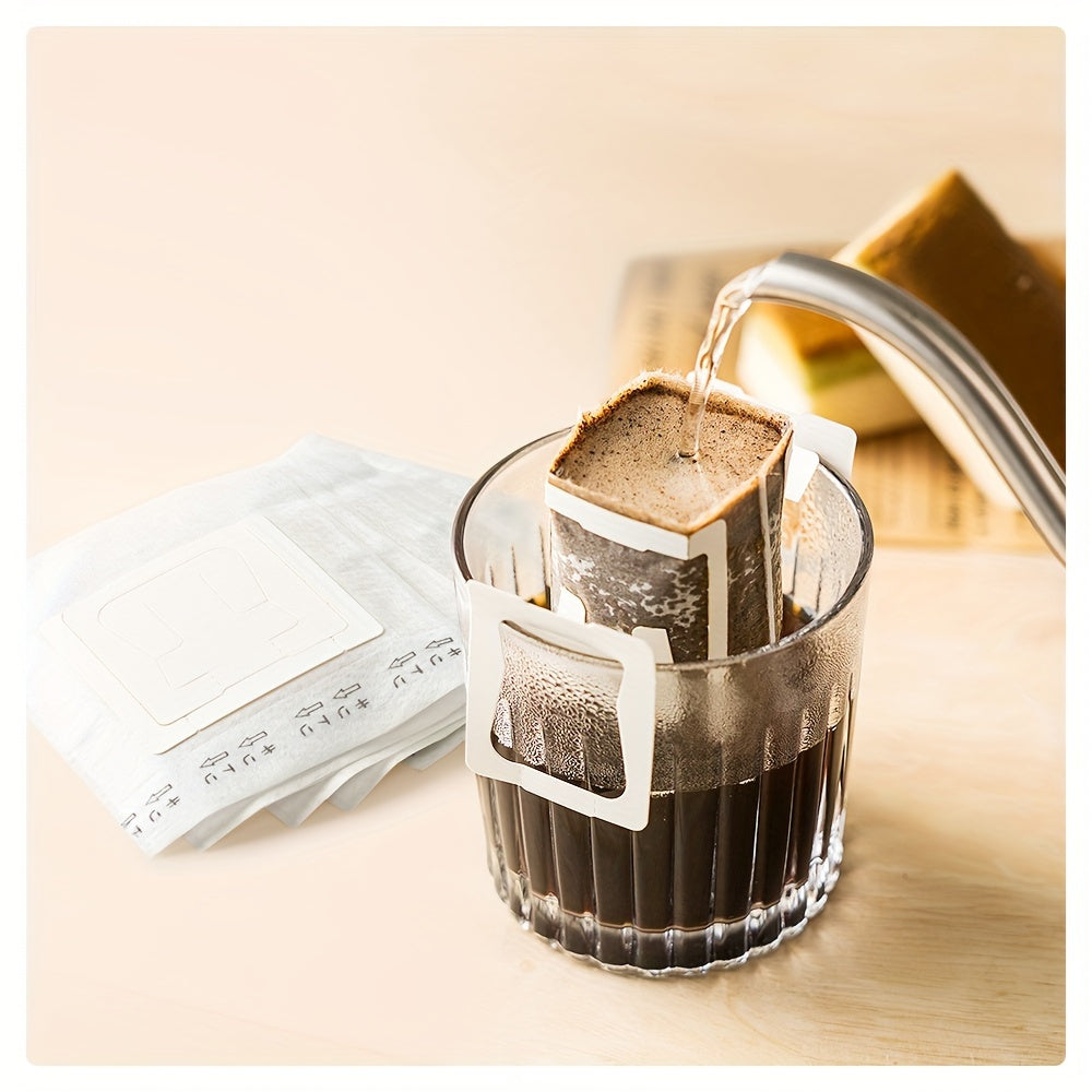 Hanging Ear Coffee Filter Paper 100 Pieces Hand Brew Drip Coffee Bags