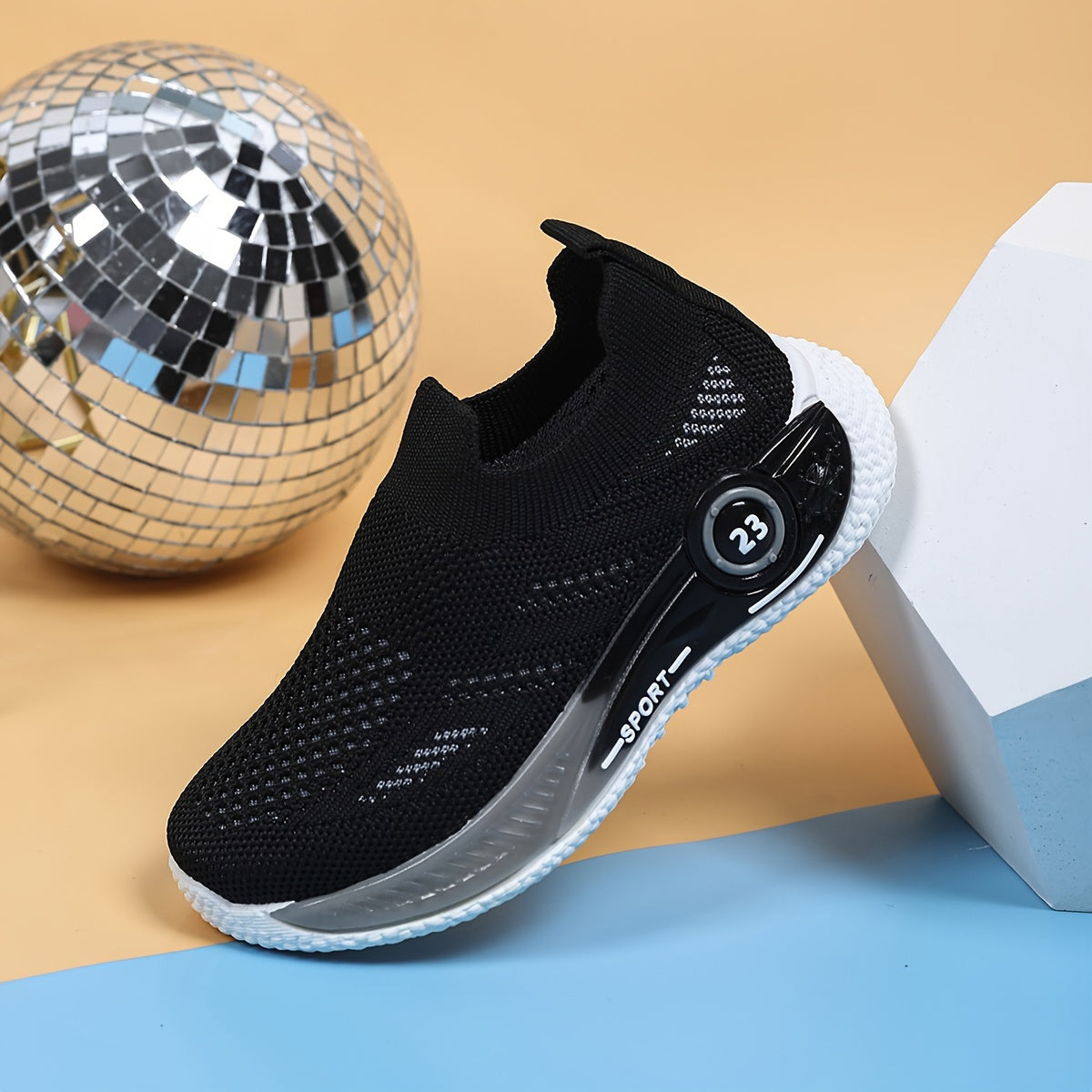 Kids' Mesh Slip-On Sports Shoes for Boys and Girls Casual Daily Wear