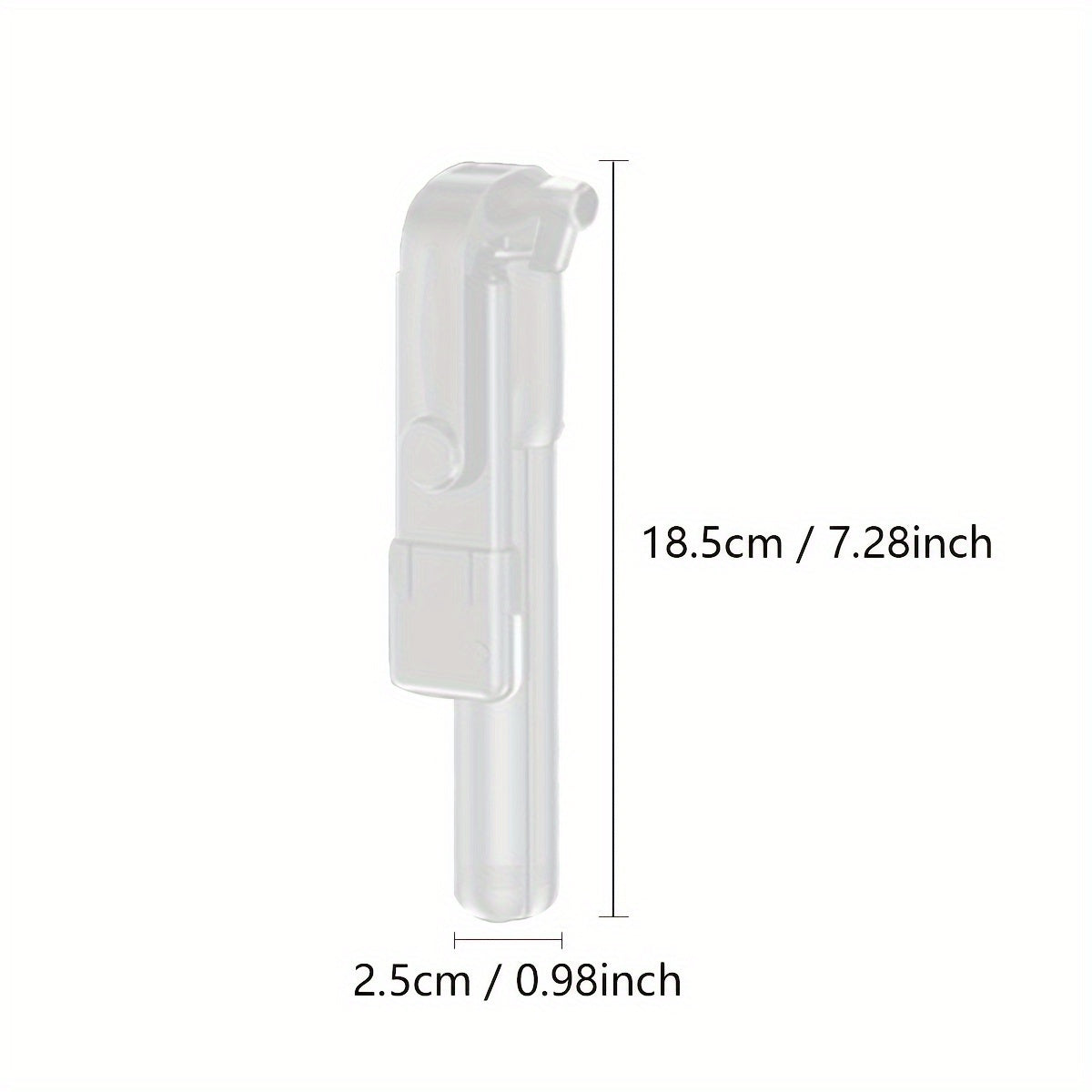 Selfie Stick Tripod with Anti-Shake Fill Light 360° Rotation Handheld Mobile Live Broadcast Holder