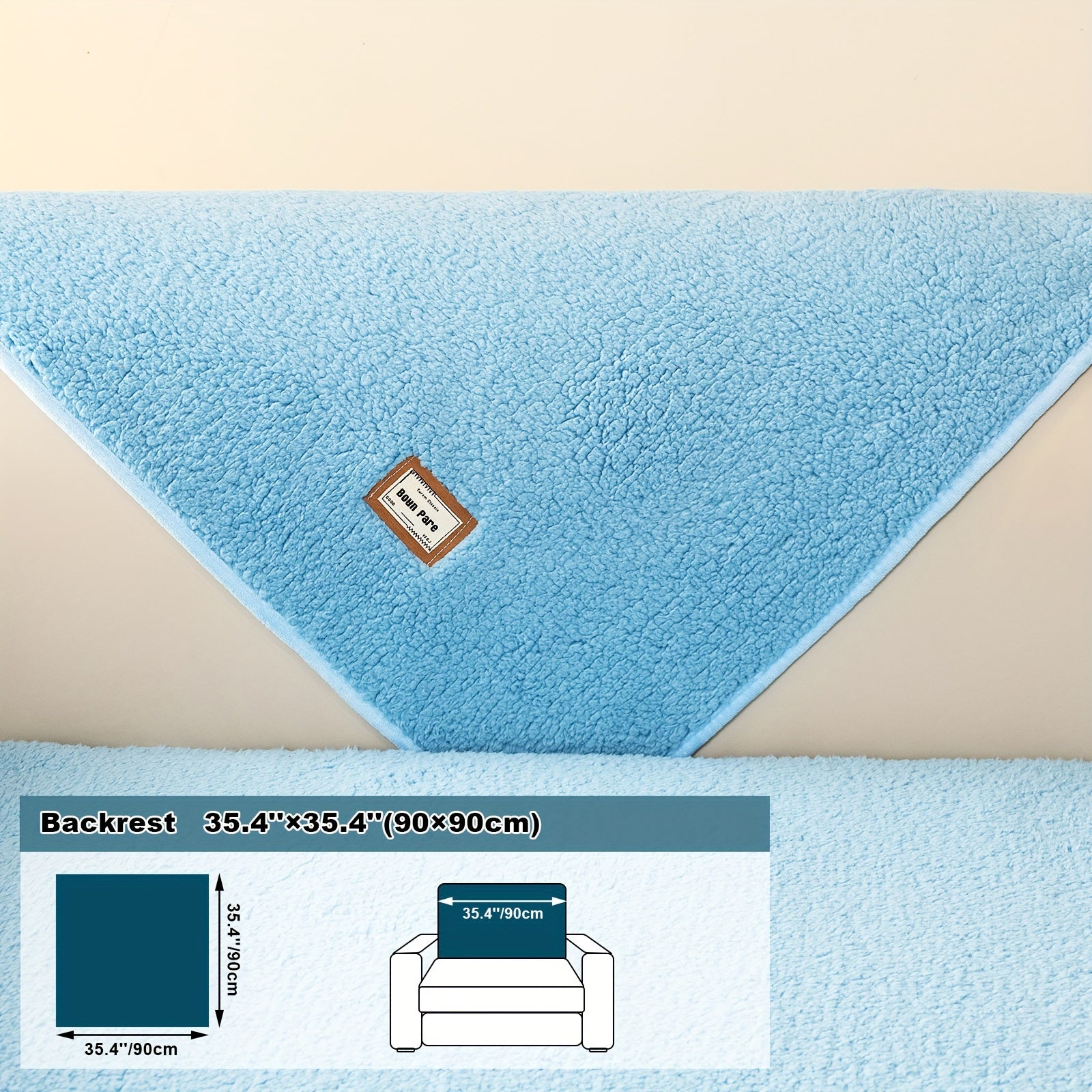 Чехол на диван для питомцев, толстый, нескользящий, плюшевый, защитный для мебели