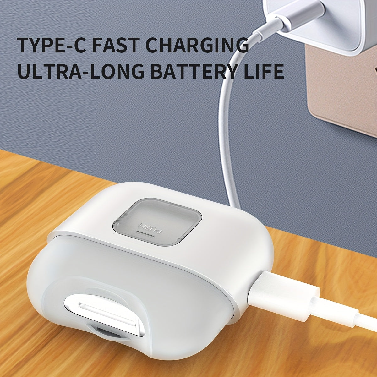 Yengil ko'chirish uchun LED chiroqli yangi ixcham elektr tirnoq kesgichi, USB zaryadlash va uzoq muddatli foydalanish uchun 300mAh batareya.