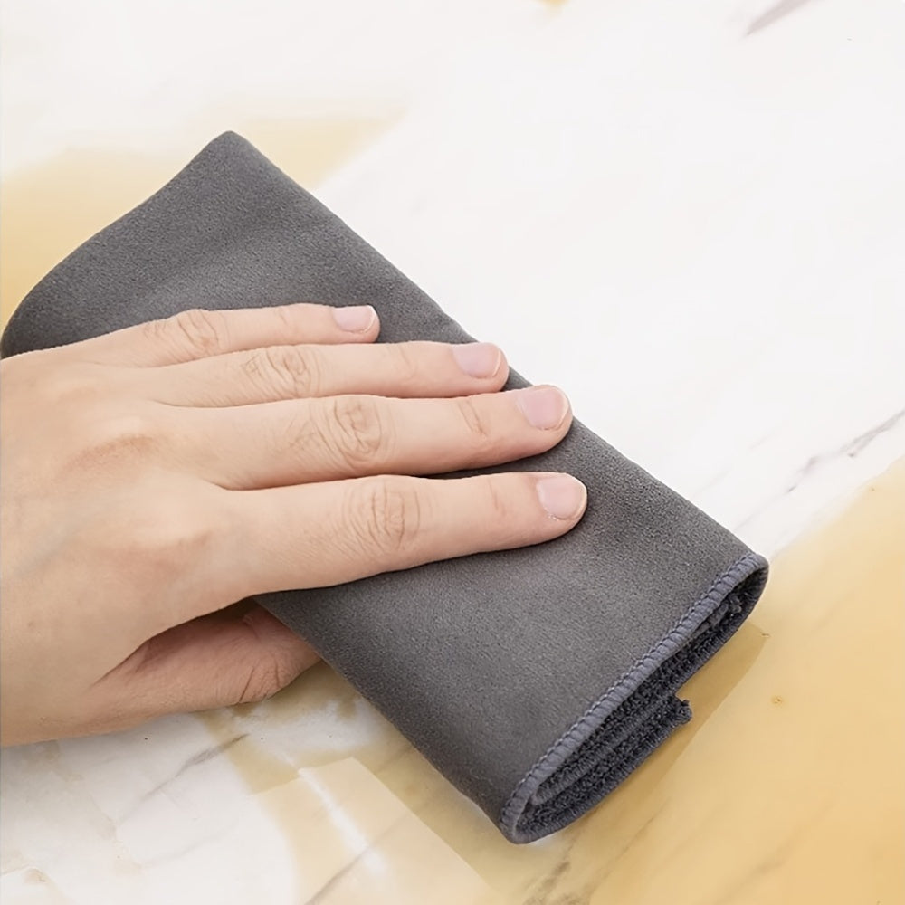 Микрофибровые салфетки для уборки, упаковка 5 или 10 штук, из нетканого материала, впитывающие, многофункциональные