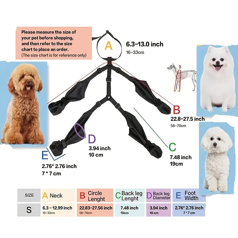 Zapatos impermeables y transpirables para perros de razas pequeñas y medianas, botas duraderas para todas las estaciones