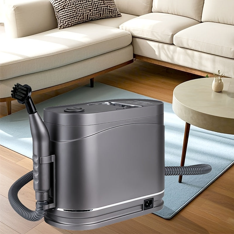 Паровая очиститель высокой температуры для домашнего использования с регулируемым насадкой, емкостью 1200 мл