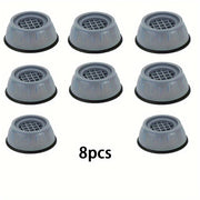 4pcs Anti-Vibration Mats for Washing Machines and Dryers Noise Reduction Floor Protection