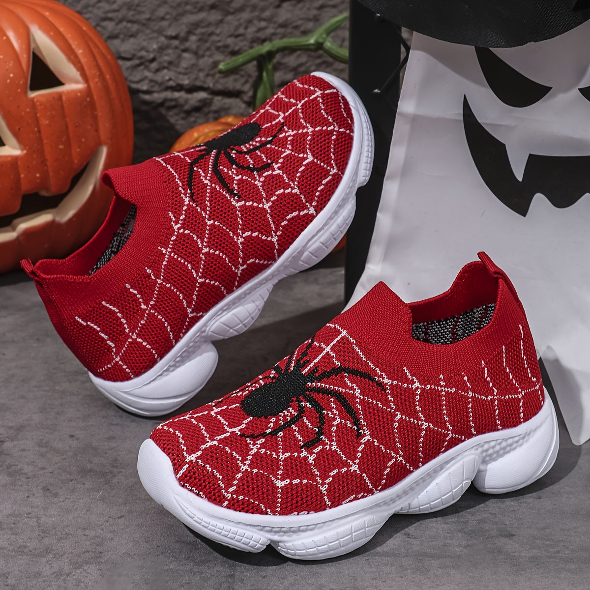 Детские дышащие кроссовки из холста без шнурков для прогулок на свежем воздухе и повседневных мероприятий