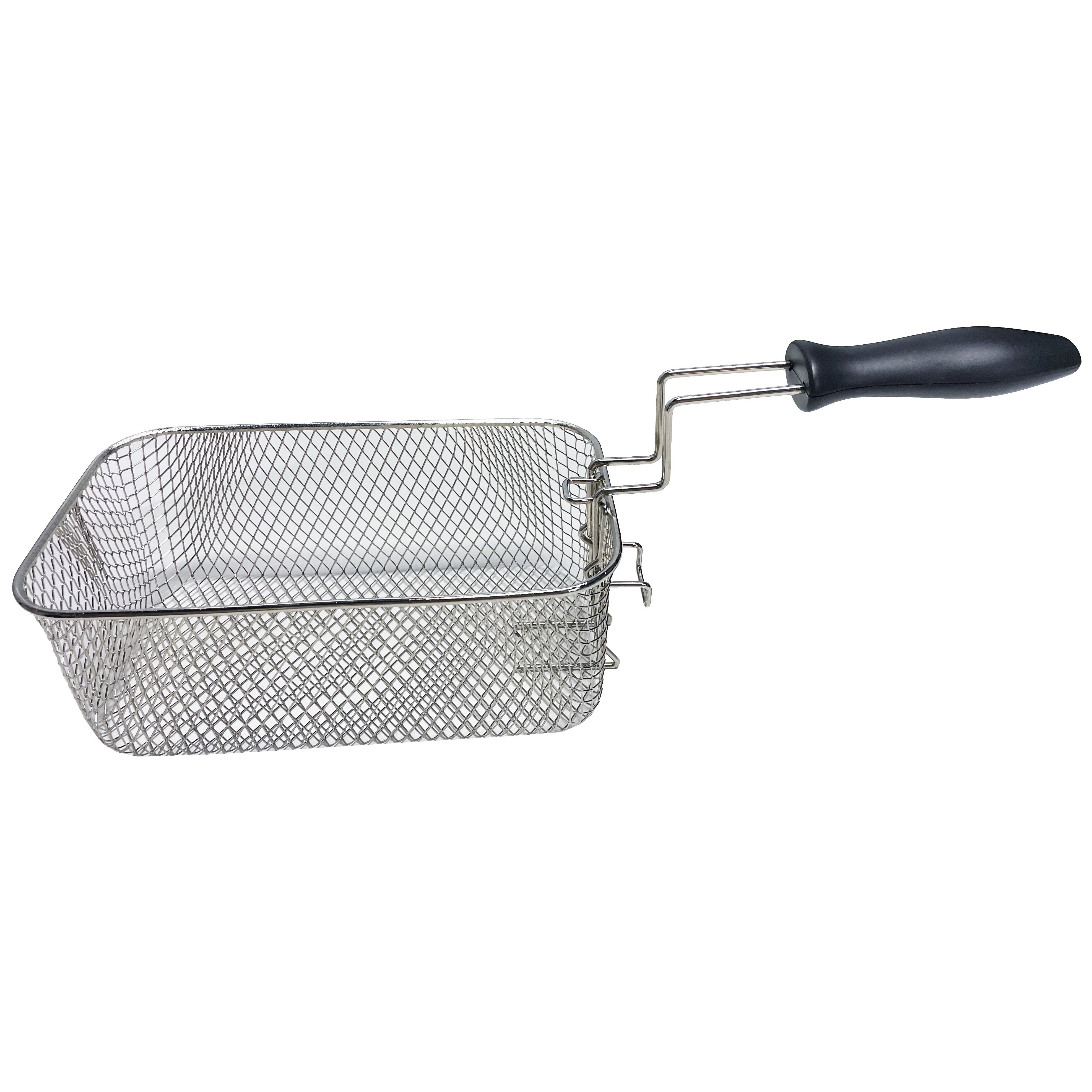 Foldable Fryer Basket for Cooking French Fries and Oil Filtering