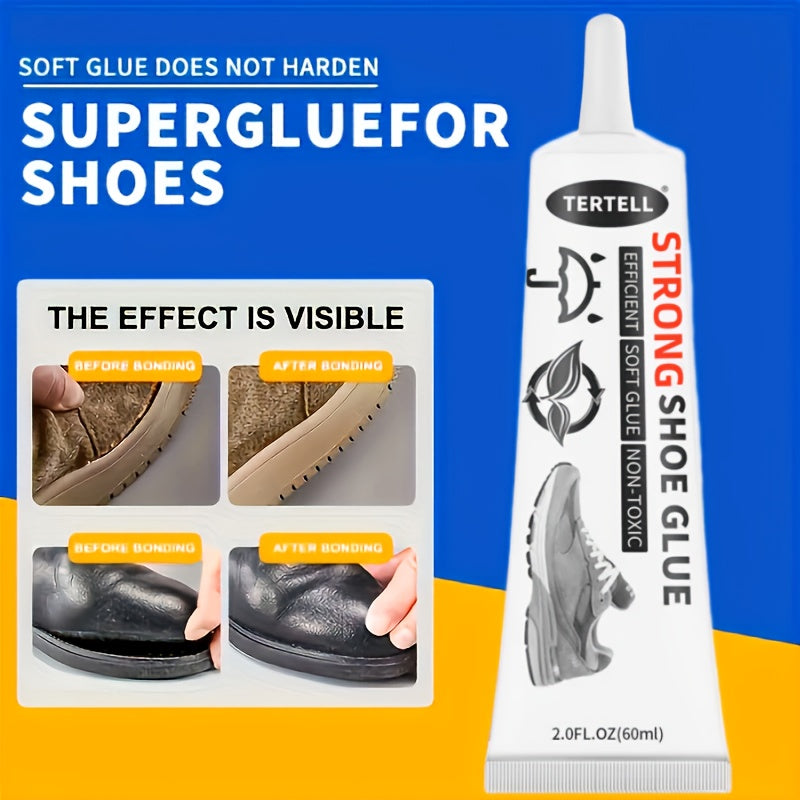 60ml Transparent Non-Toxic High-Temperature Resistant Leather and Sports Shoe Repair Glue