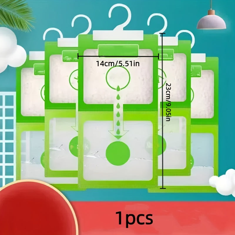 1 шт. классического стиля мешок для осушения воздуха поглощает влагу, водонепроницаем, и легко вешается в вашем шкафу. Изготовлен из пластика, не требует электроэнергии. Идеален для использования в помещении.