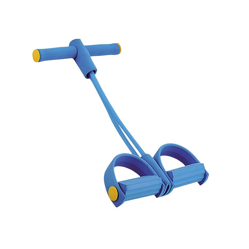 Lightweight Resistance Band for Full Body Workouts Pink Purple Blue EVA Stackable