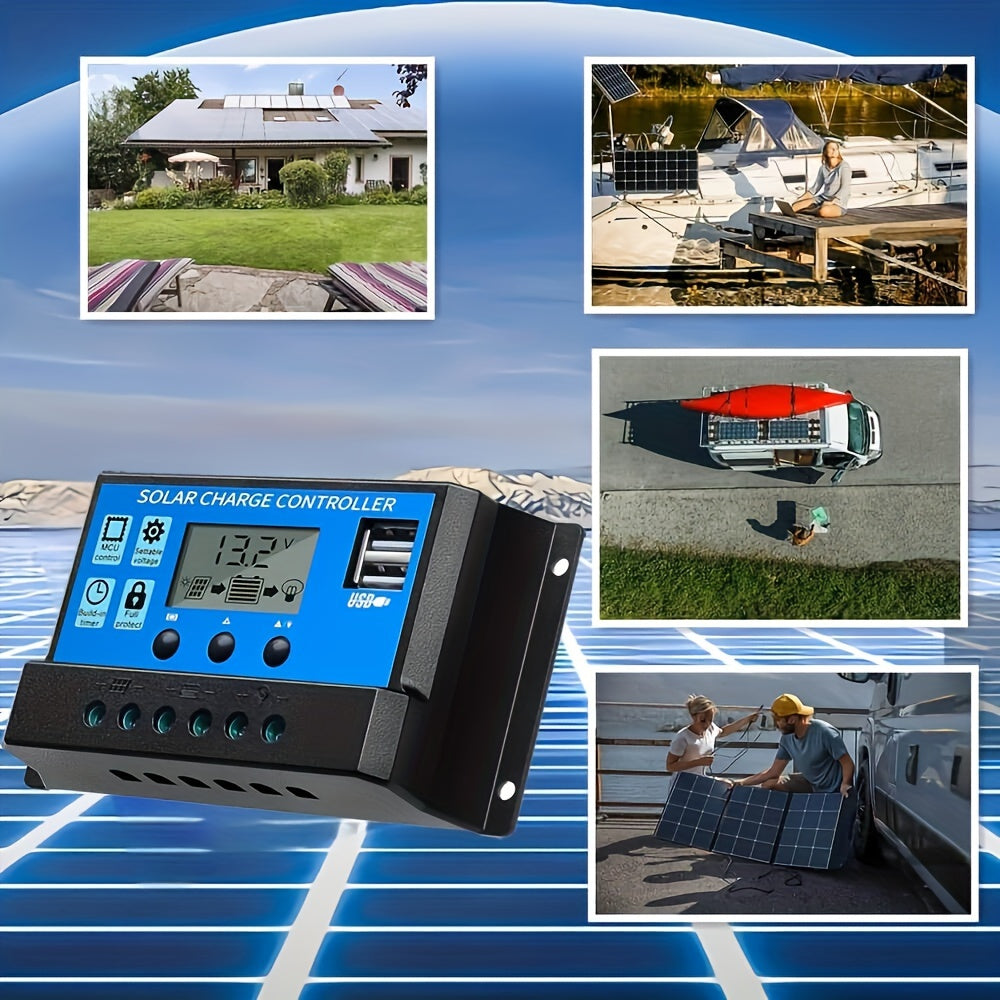 Солнечный контроллер заряда W88 для панелей 12В/24В до 100А