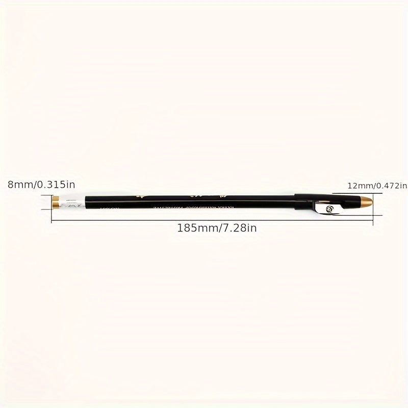 Женский водостойкий карандаш для бровей и подводка для глаз с точилкой