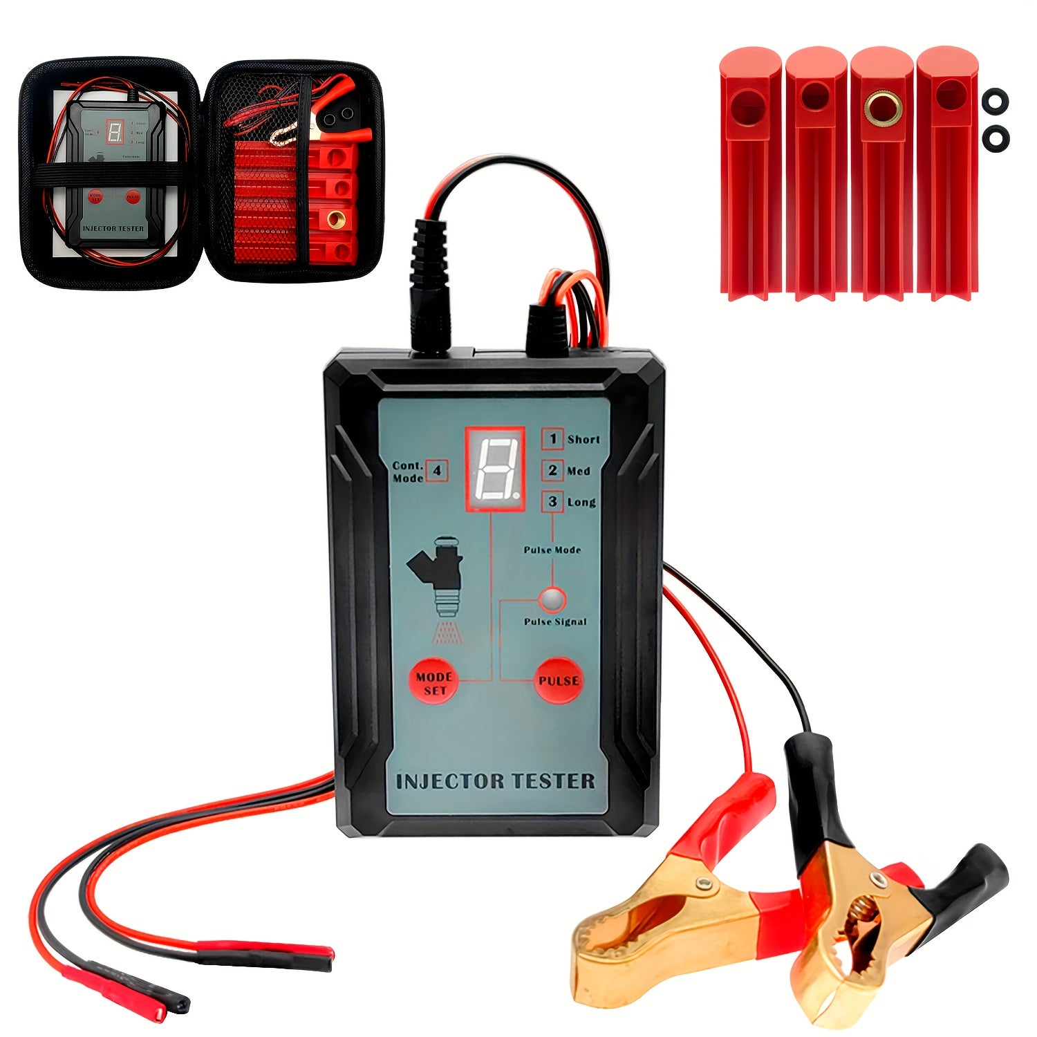 Upgraded Injector Tester for Simultaneous Testing with 8 Pulse Power Drive Mode