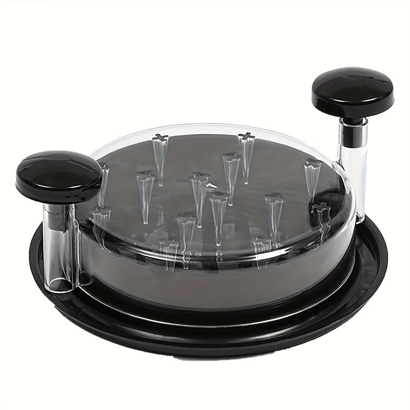 Durable Plastic Chicken Shredder with Transparent Cover and Anti-Slip Base