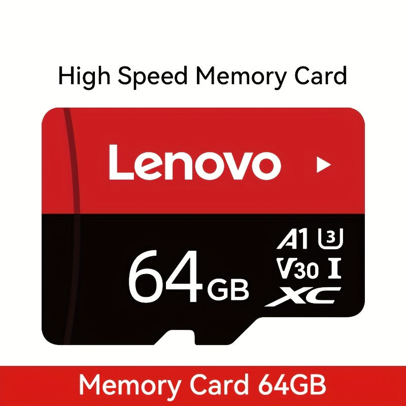 High-Speed SD Card 32GB 64GB 128GB 256GB UHS Class 10 V30 A1 Micro SD Adapter