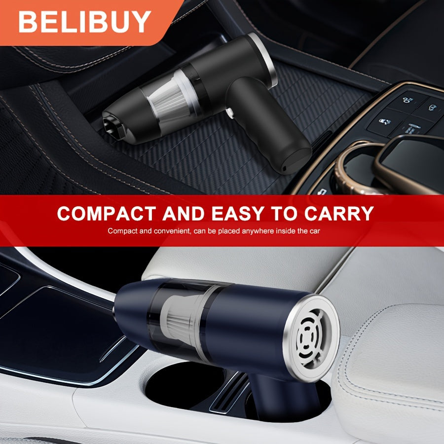 Mini Cordless Car and Home Vacuum Cleaner with Rechargeable Battery