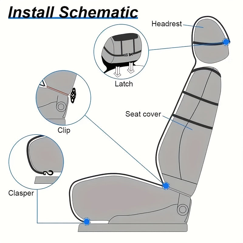 Plush Winter Car Seat Cushion Thick Warm Hand-Washable Universal Fit