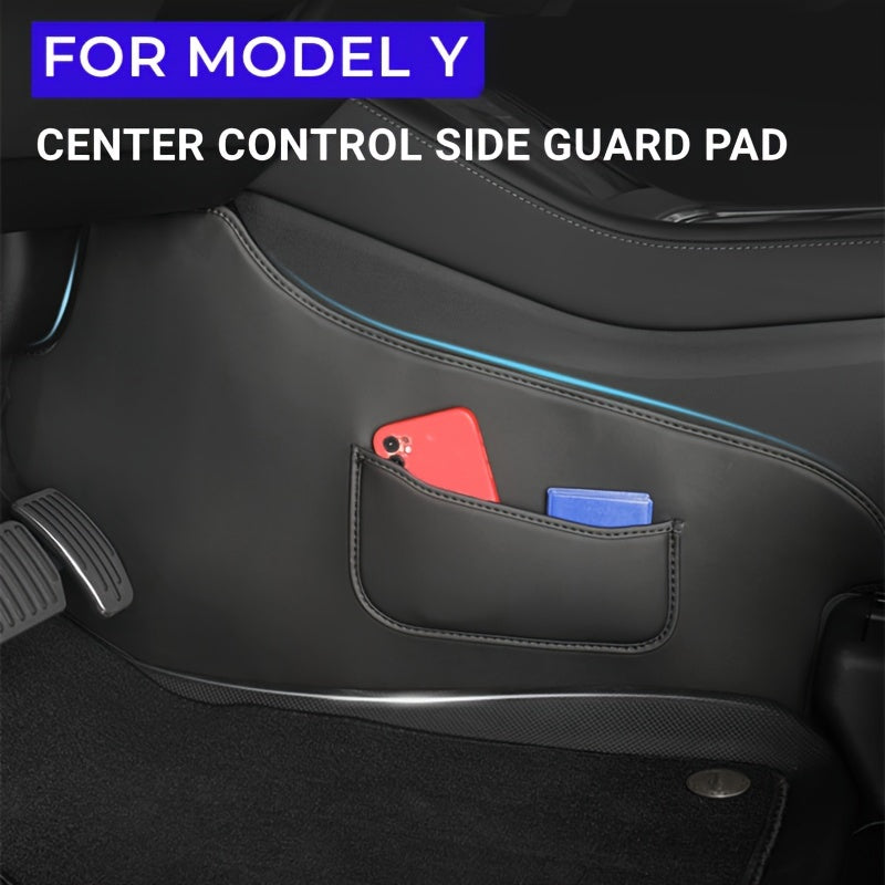 Car Interior Foot Mat for Tesla Model Y Central Control Protection