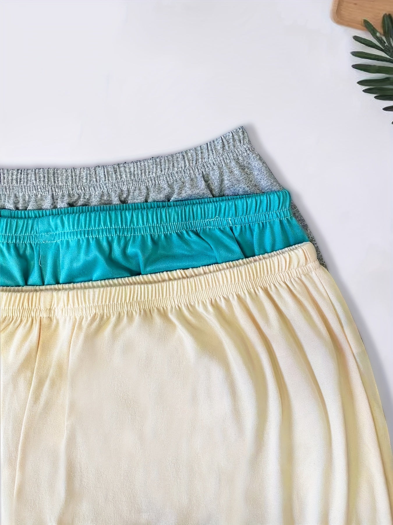 Women's Plus Size Lounge Pants Elastic Waist Capri Home Wear