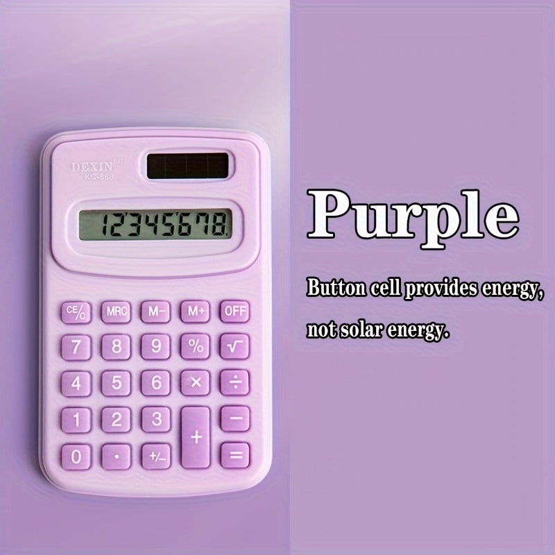 Мультяшный карманный калькулятор для школьных офисных советов с LED-дисплеем