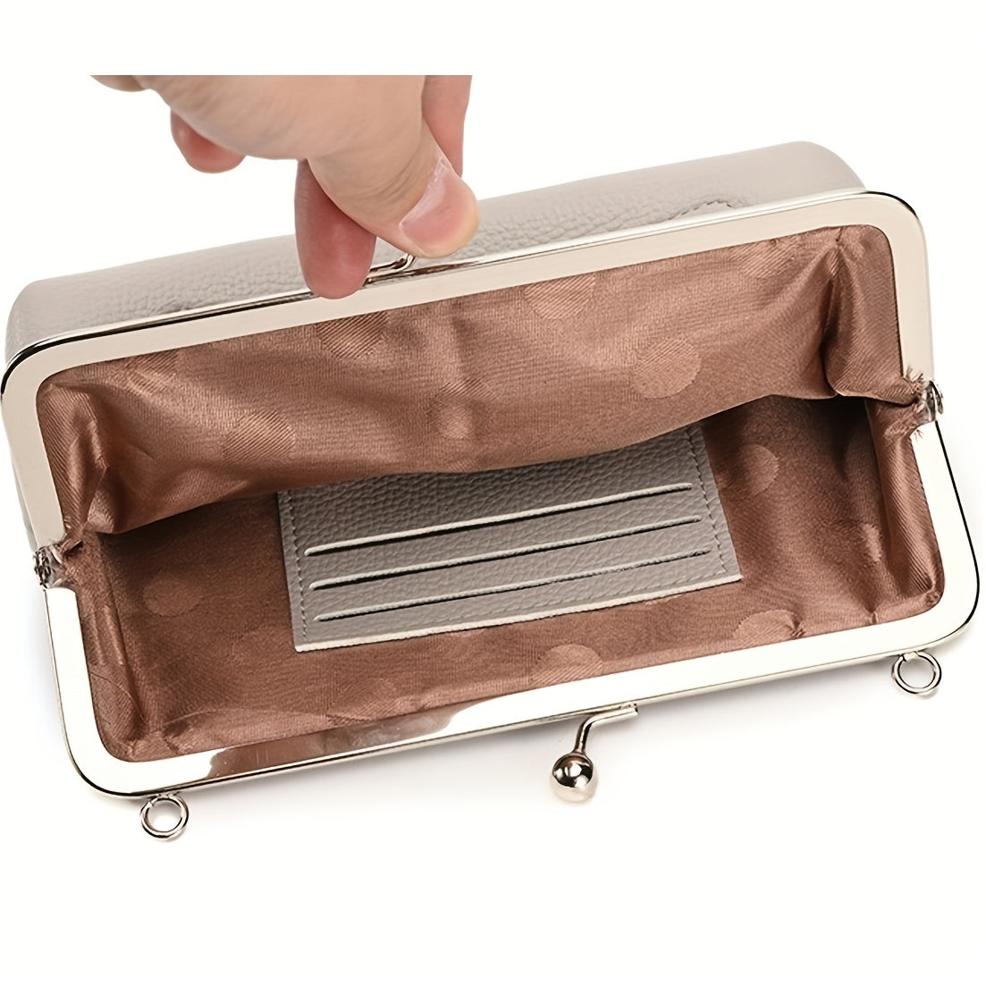 Beige Crossbody Bag for Women with Adjustable Strap Flap Closure Large Capacity