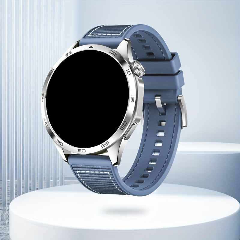 22mm Silicone and Woven Watch Strap for Smartwatches Lightweight Stylish Compatible with GT4 46mm and GT Runner