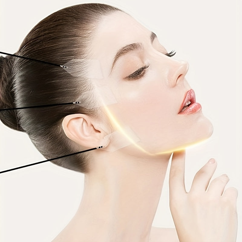 Female Facial Lifting Strips Elastic Band Wrinkle Reduction Contouring