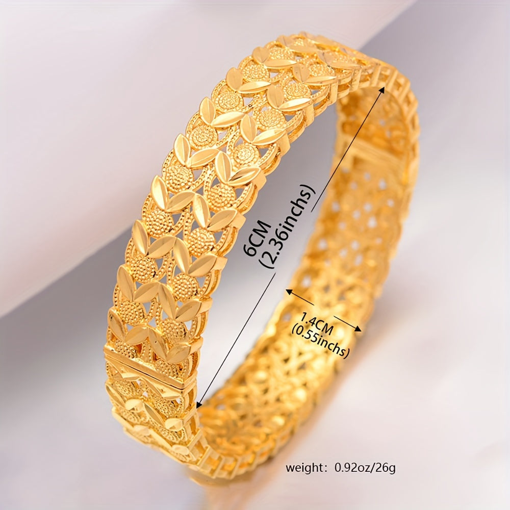 Women's Open Style Ethnic Bracelet with European, American, Southeast Asian, and Middle Eastern Influences